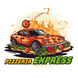 Pizza Express Krieglach logo.